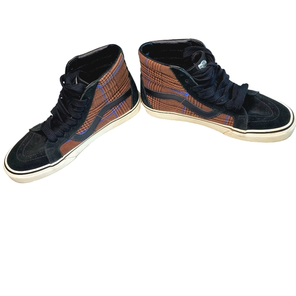 39) Sk8 Hi-Top Plaid Reissue Sz.8 Men's 9.5 Women's - Picture 7 of 10